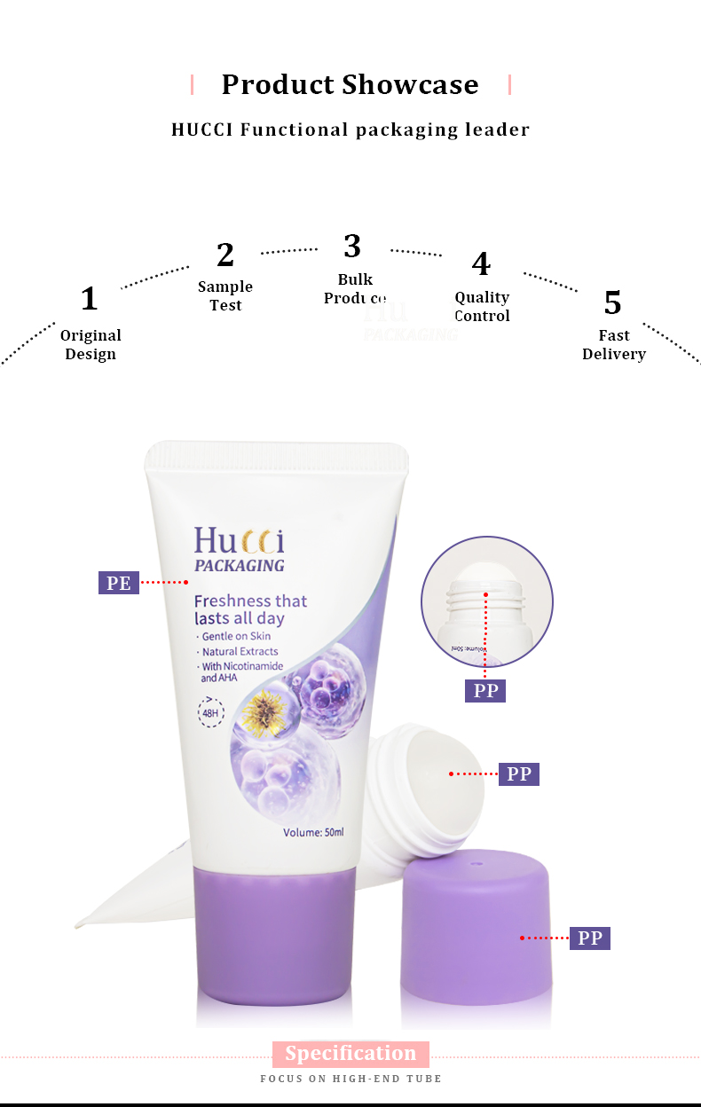 Face cream tube