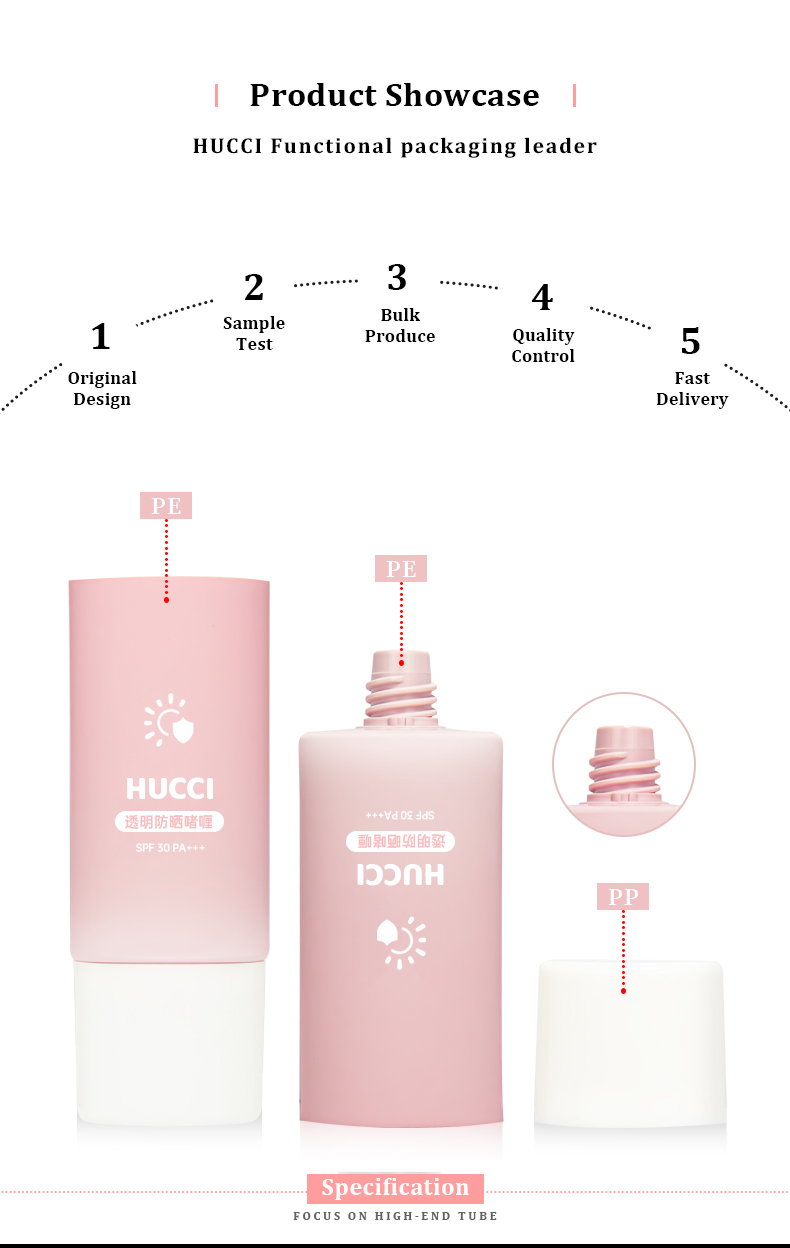 Sunscreen tube