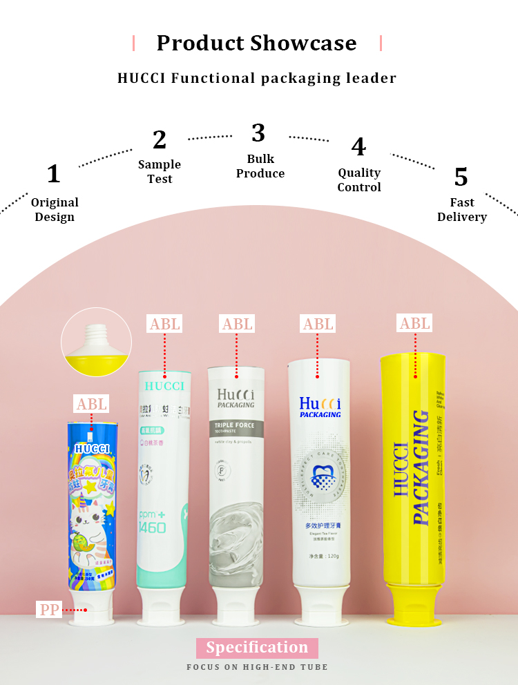 Oral care tube packaging