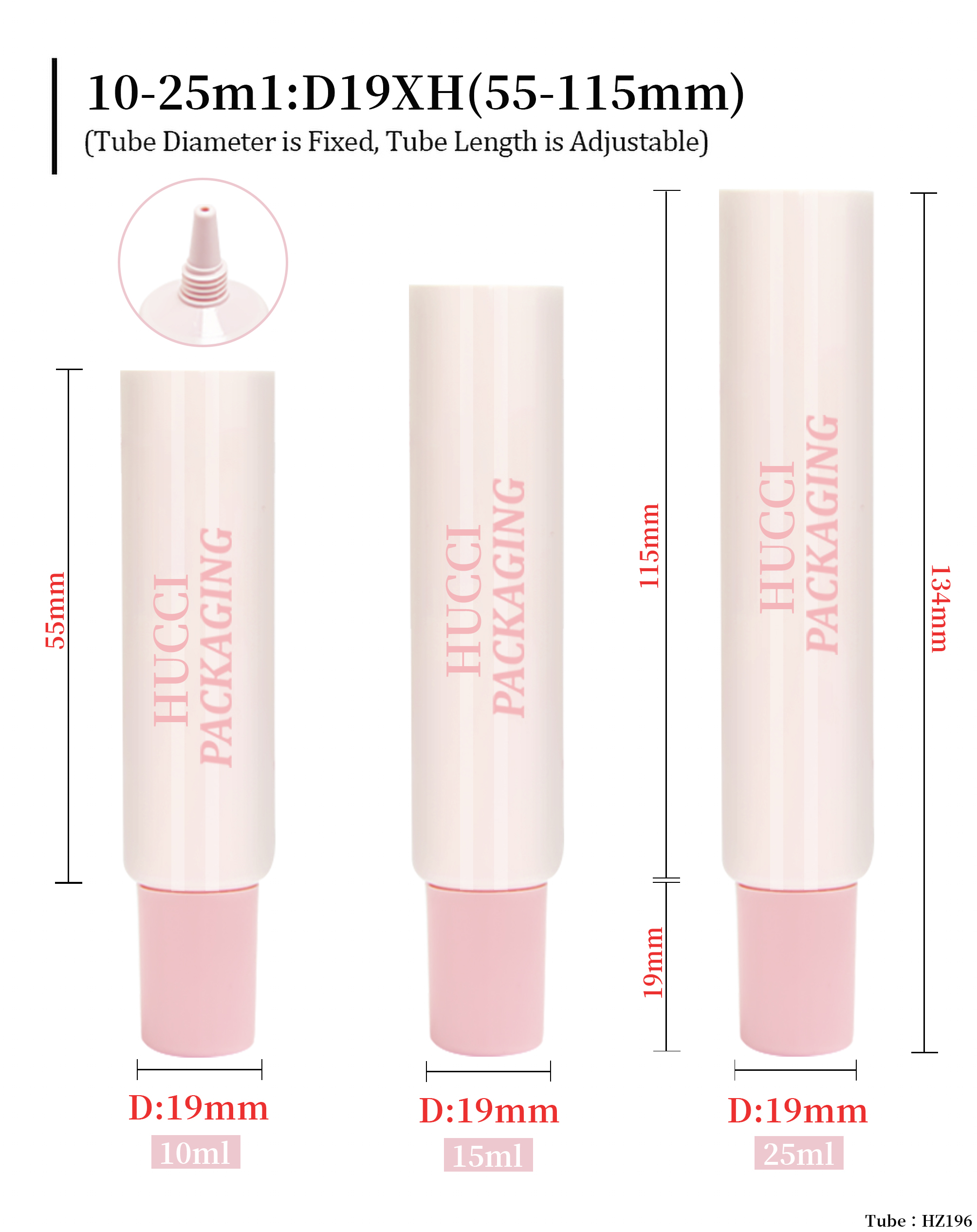 face serum tube