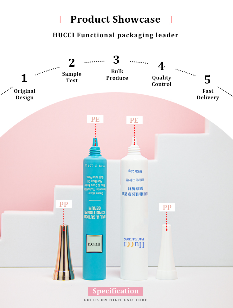 Cosmetic dropper tube