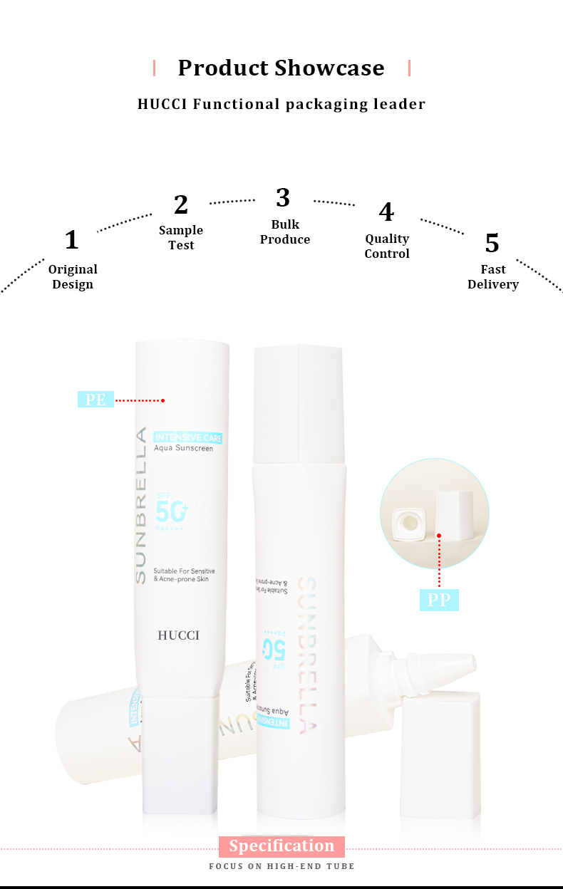 Cosmetic dropper tube