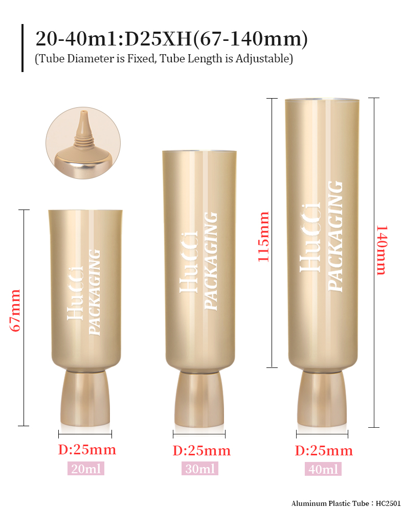 Face cream tube