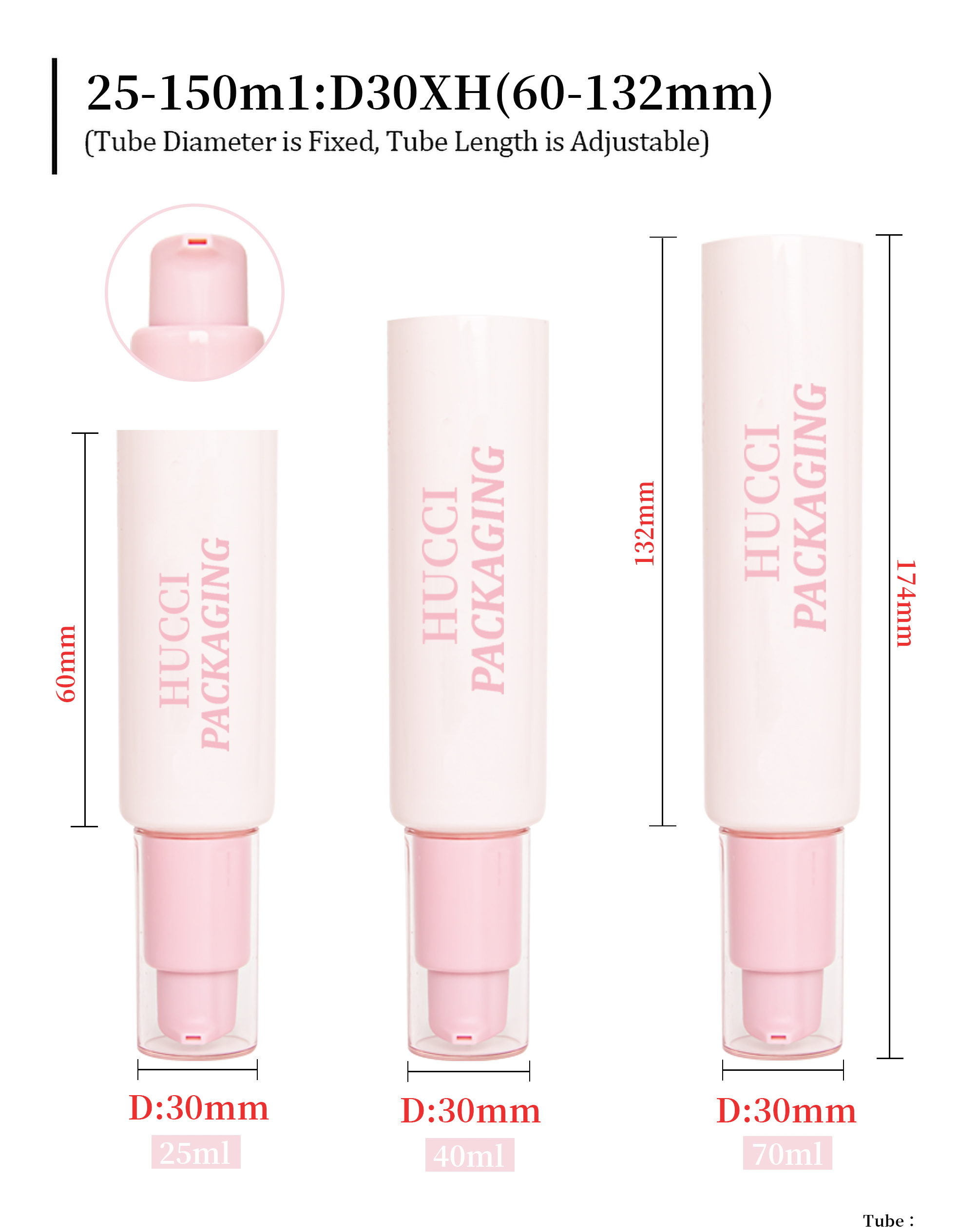 face serum tube