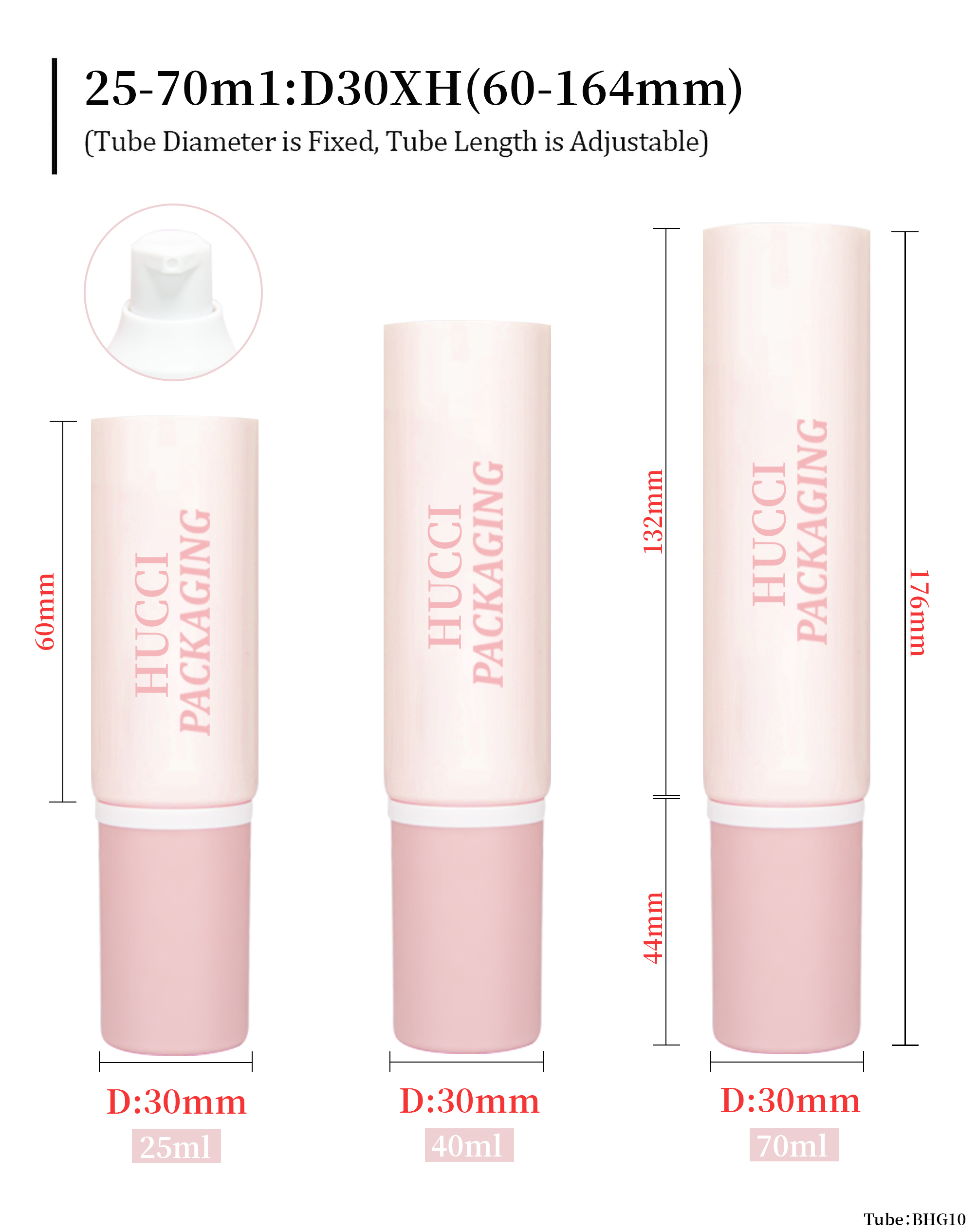 face serum tube