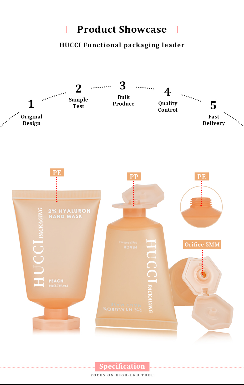 Hand cream tube
