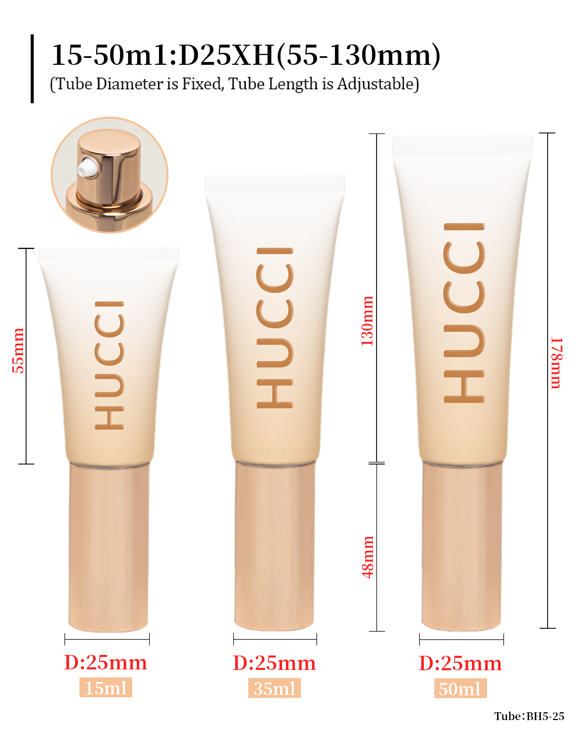 Face moisturizer tube