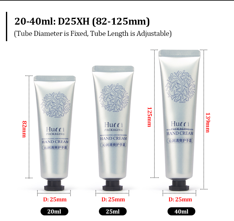 Face cream tube