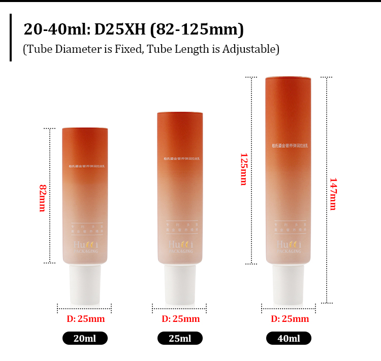 Face cream tube