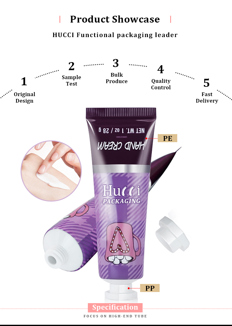 Hand cream tube