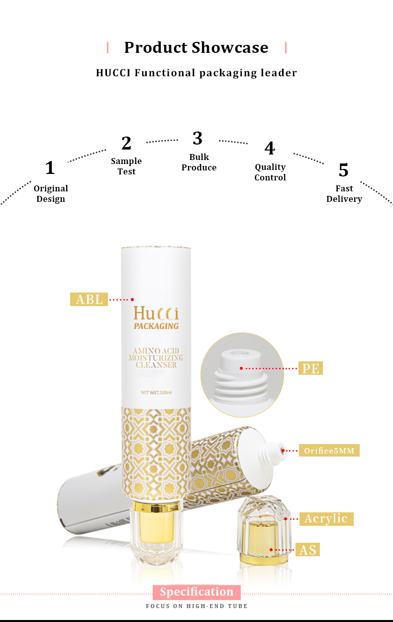 Face cream tube