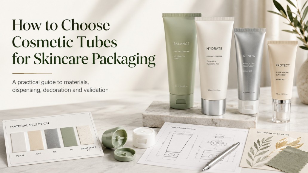 How to Choose Cosmetic Tubes for Skincare Packaging