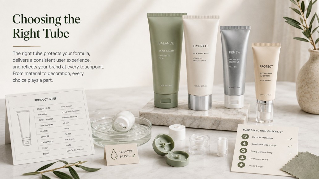 Choosing the right cosmetic tube packaging for formula protection, dispensing performance and skincare brand presentation Choosing the right cosmetic tube packaging for formula protection, dispensing performance and skincare brand presentation