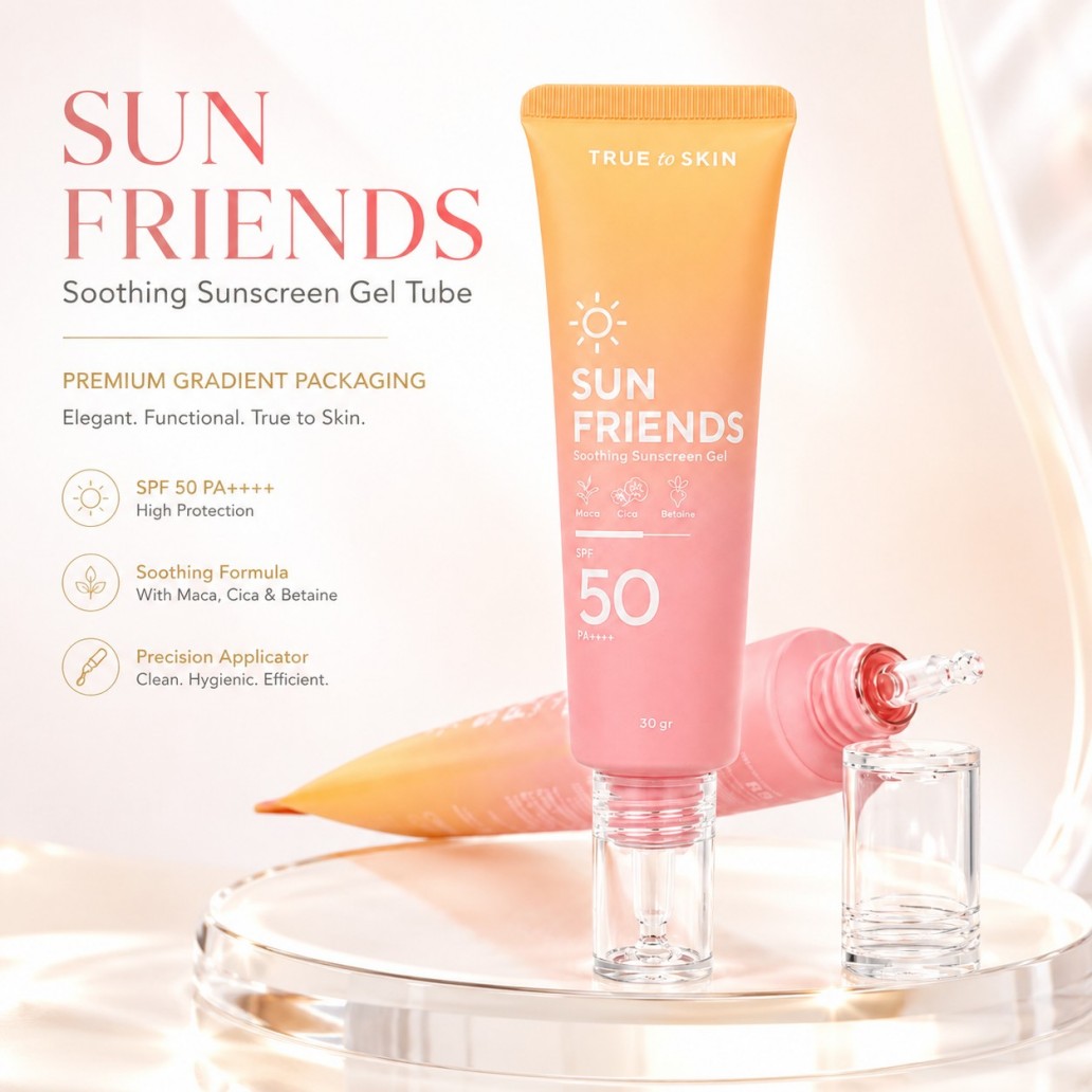 Premium gradient sunscreen gel squeeze tube with precision PETG dropper applicator skincare cosmetic packaging Premium gradient sunscreen gel squeeze tube with precision PETG dropper applicator skincare cosmetic packaging