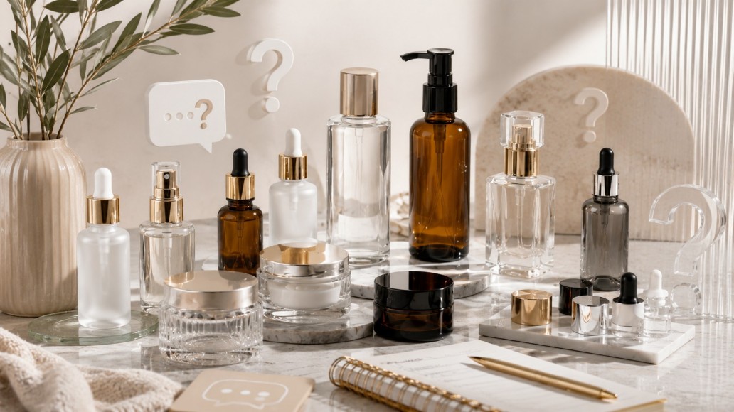 Different types of glass cosmetic bottles and jars for skincare packaging FAQs Different types of glass cosmetic bottles and jars for skincare packaging FAQs