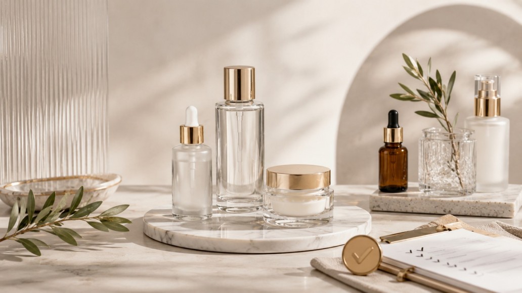 Selected glass cosmetic bottles and jars for reliable premium skincare packaging Selected glass cosmetic bottles and jars for reliable premium skincare packaging