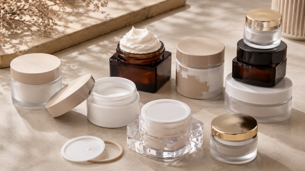 Common plastic cosmetic jar packaging mistakes including mismatched lids and overfilling Common plastic cosmetic jar packaging mistakes including mismatched lids and overfilling