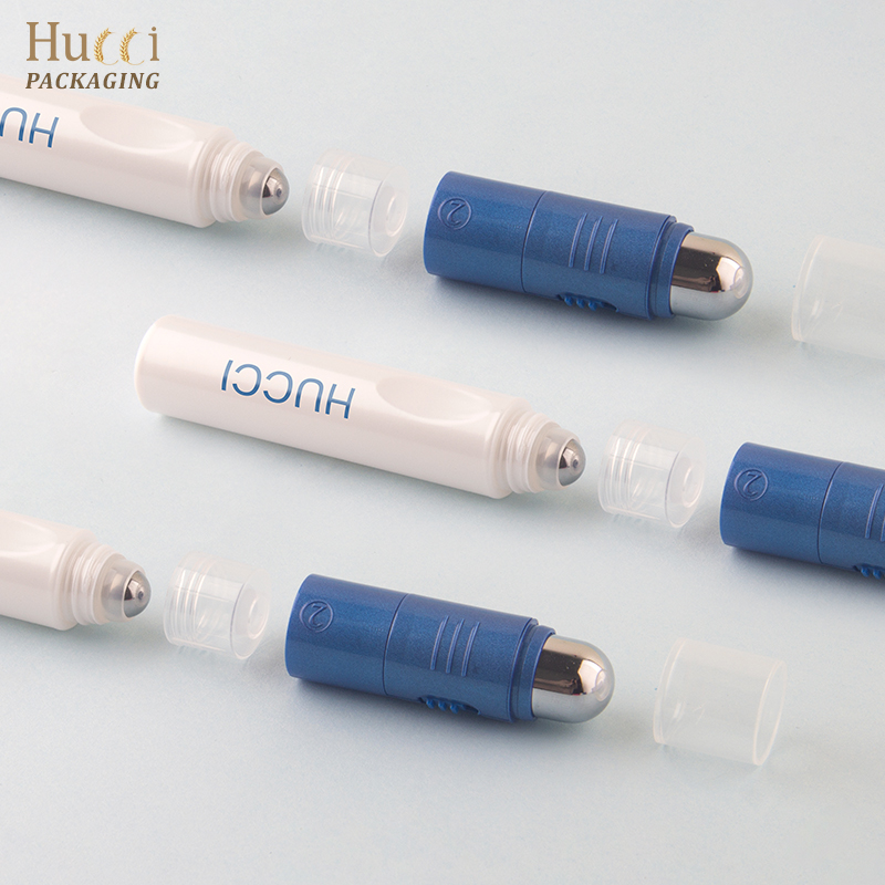 Multiple HUCCI 20ml Separable Electric Vibrating Eye Roller Tube Bottles Loose Parts Display}