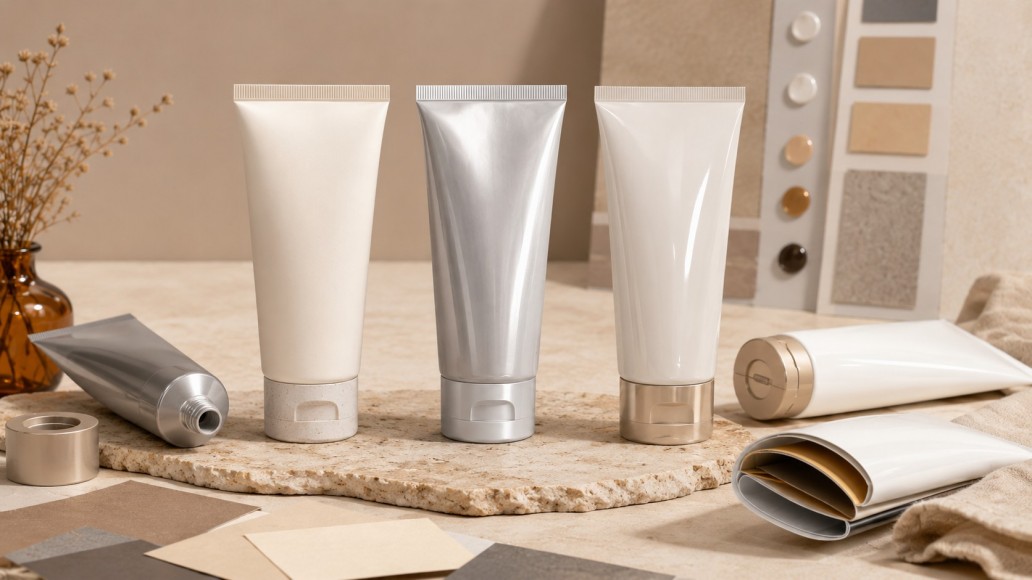 PE ABL and PBL cosmetic tubes displayed together for quick packaging comparison PE ABL and PBL cosmetic tubes displayed together for quick packaging comparison
