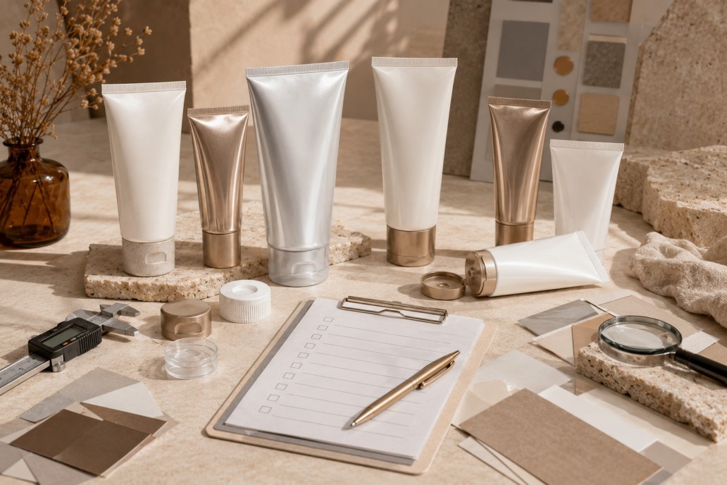 PE ABL PBL cosmetic tubes buying checklist with samples, closures and inspection tools PE ABL PBL cosmetic tubes buying checklist with samples, closures and inspection tools