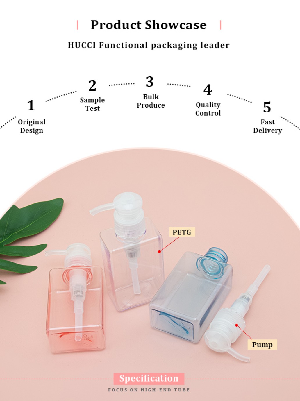 HUCCI 100ml Square PETG Lotion Pump Bottle Product Showcase Highlighting Custom OEM/ODM and Wholesale Services. HUCCI 100ml Square PETG Lotion Pump Bottle Product Showcase Highlighting Custom OEM/ODM and Wholesale Services.